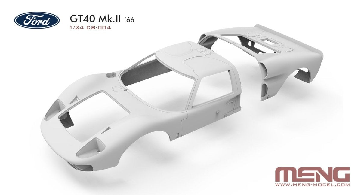 Meng Model CS-004 Ford GT40 Mk.II 1/24 – immagine 4