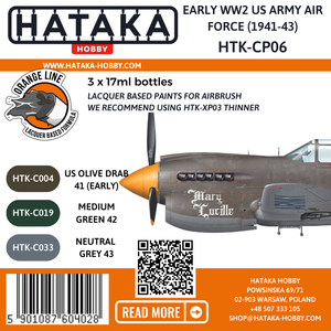 Hataka Hobby HTK-CP06 Early WW2 US Army Air Force (1941-43) – imagen 2