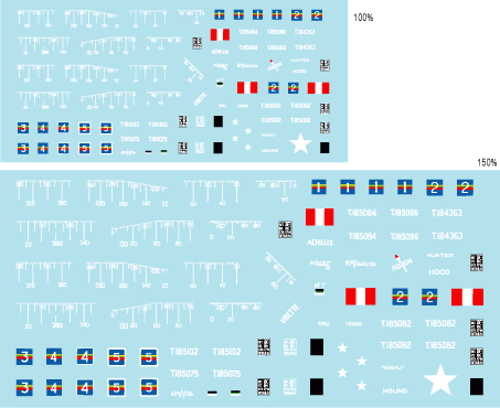 Star Decals 72-A1015 RMASG Centaures en Normandie 1/72 – image 3