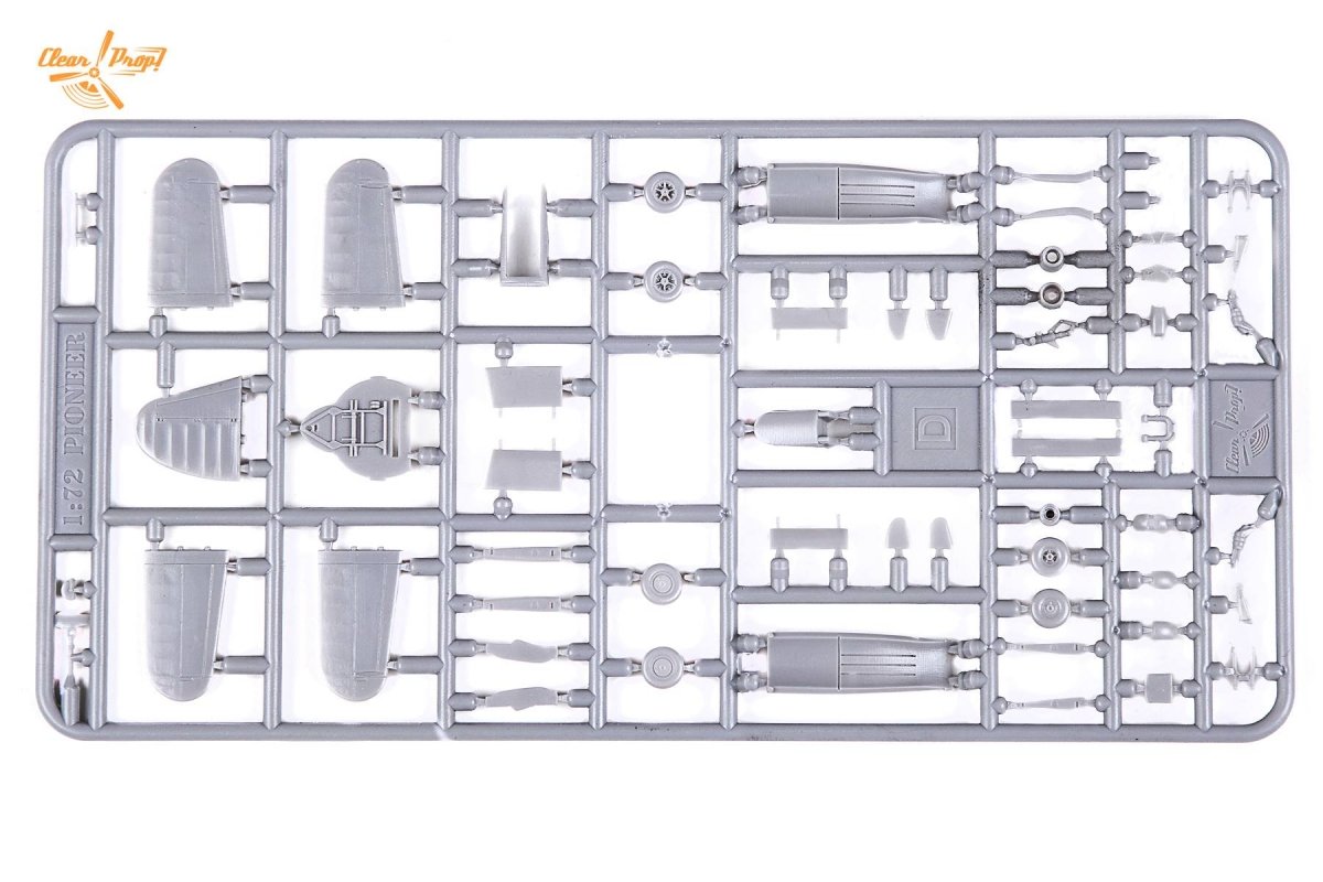 Propulseur transparent ! Kit expert GLOSTER E28/39 PIONEER CP72001 au 1/72 – image 14