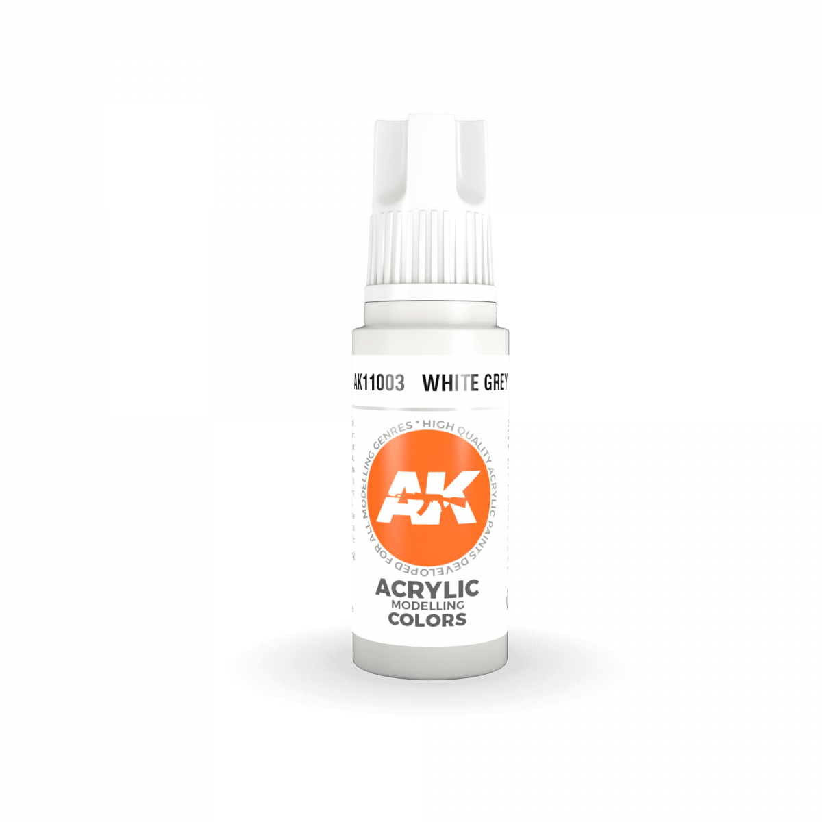 AK Interactive AK11003 White Grey 17ml – imagen 2