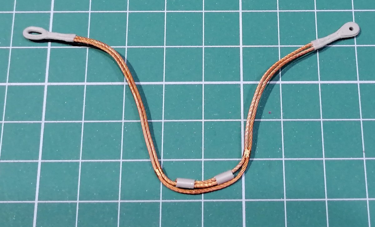 Eureka XXL ER-3560 Towing cable for Israeli IDF Magach 6B Gal Batash Tank 1/35 – immagine 4