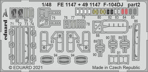 Eduard 491147 F-104DJ for KINETIC 1/48 – Bild 3