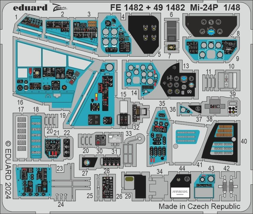 Eduard BIG49438 Mi-24P TRUMPETER 1/48 – image 4