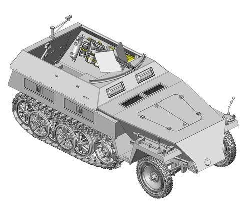 Das Werk DW35029 le.SPW Sd.Kfz.250/1 Ausf.B (neu) 1/35 – Bild 5