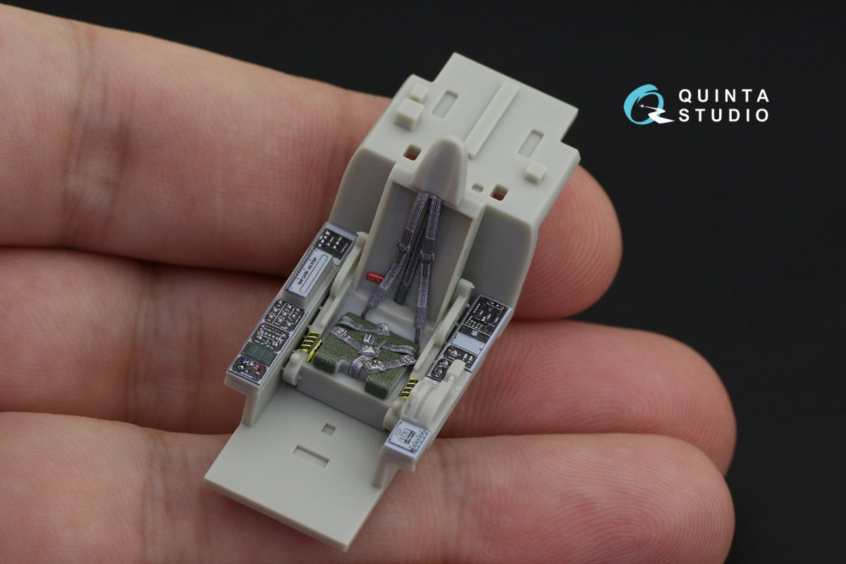 Quinta Studio QD48219 F-5E 3D-Printed &amp;amp; coloured Interior on decal paper (AFV club) 1/48 – imagen 6