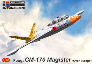 Kovozavody Prostejov KPM0242 Fouga CM-170 Magister &amp;quot;Sur l&amp;#39;Europe&amp;quot; 1/72