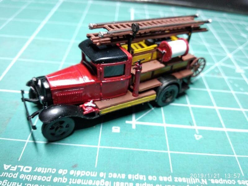 Zebrano 72111 PMG-1 Soviet Fire Engine 1/72 – imagen 2