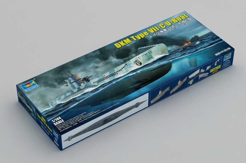 Trumpeter 05912 DKM Type VII-C U-Boat 1/144 – Bild 2