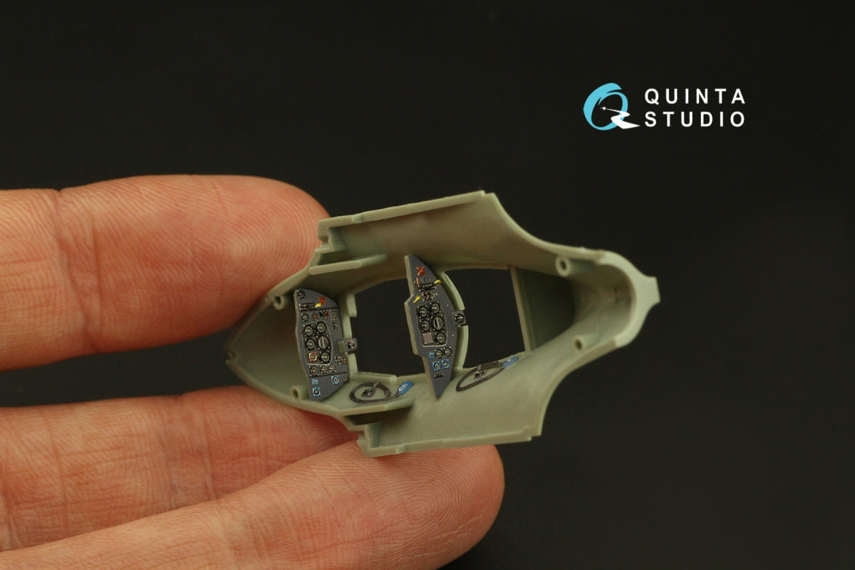 Quinta Studio QD72083 Me 163 3D-Printed &amp;amp; coloured Interior on decal paper (Academy) 1/72 – imagen 8