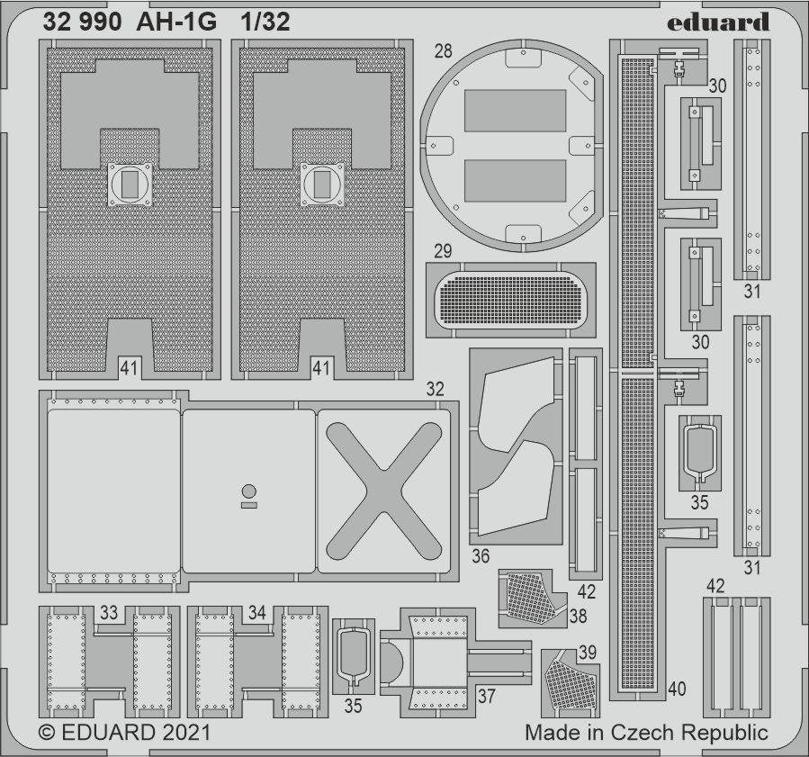 Eduard 32990 AH-1G ICM 1/32 – imagen 2