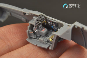 Quinta Studio QD72037 Bf 109 G-6 3D-Printed &amp;amp; coloured Interior on decal paper (Tamiya) 1/72 – immagine 8