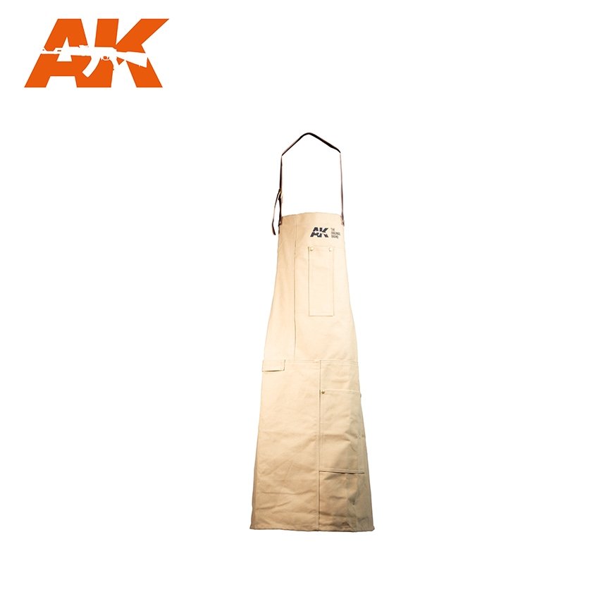 AK Interactive AK9201 OFFICIAL APRON CAMEL / Fartuch modelarski – imagen 3