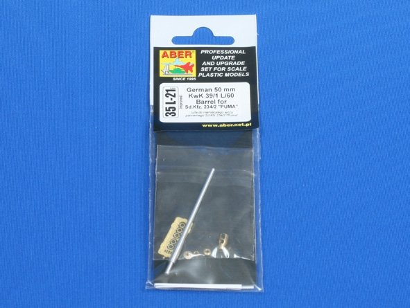 Aber 35L-021 German 50mm KwK 39/1 L/60 Barrel for Sd.Kfz. 234/2 Puma 1/35 – imagen 3