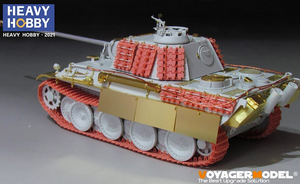 Heavy Hobby PT35007 WWII German Panther Late Version Tracks 1/35 – imagen 2