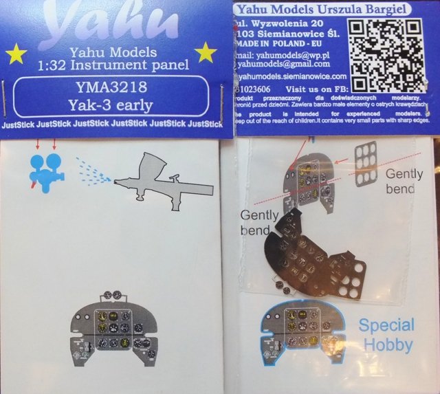 Yahu YMA3218	Jak-3 (Special Hobby) 1/32