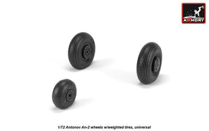 Armory Models AW72057 Antonov An-2/An-3 Colt wheels w/ weighted tires 1/72 – Bild 2