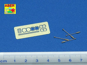 Aber R-28 German width indicator for Sd.Kfz.231; 232; 250; 251 (4 pcs.) 1/35 – immagine 2