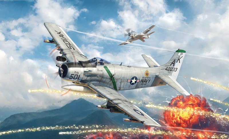 Italeri 2788 Douglas A-1H Skyraider 1/48 – immagine 2