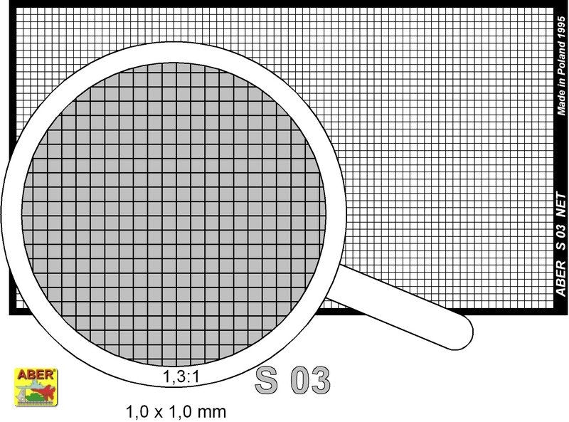 Aber S-03 Net 1,0 x 1,0 mm – immagine 2