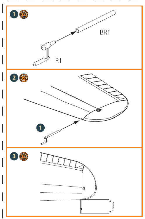 Clear Prop! CPA48009 Hawk H-75 M/N/O pitot tube for CP kit 1/48 – imagen 3