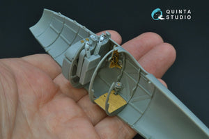 Intérieur imprimé en 3D et coloré sur papier décalcomanie (Wingnut Wings) Quinta Studio QD32085 Albatros DV 1/32  – image 8
