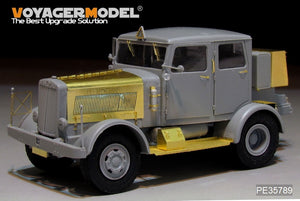 Voiture militaire Hanomag SS100 de la Seconde Guerre mondiale avec transporteur de roquettes V2, modèle Voyager PE35789, pour TAKOM 2110, échelle 1/35 – image 10