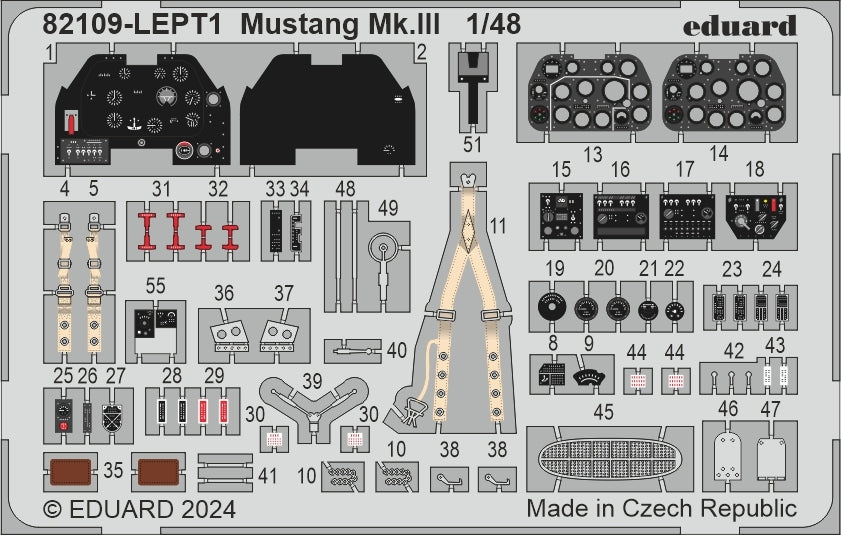 Eduard 82109 Mustang Mk.III - The ProfiPACK Edition 1/48 – imagen 2