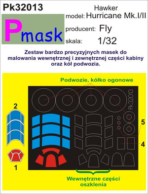 P-Mask PK32013 HAWKER HURRICANE MK.I/II (FLY) 1/32