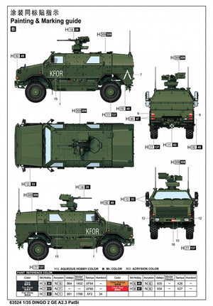 J&amp;#39;adore le kit 63524 DINGO 2 GE A2.3 PatSi 1/35 – image 5