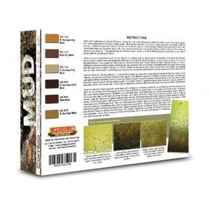 Lifecolor SPG05 Pigments and colours Mud 6x22ml – imagen 2