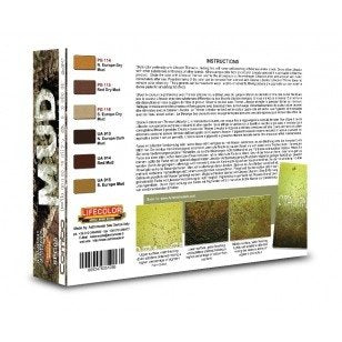 Lifecolor SPG05 Pigments and colours Mud 6x22ml – imagen 2