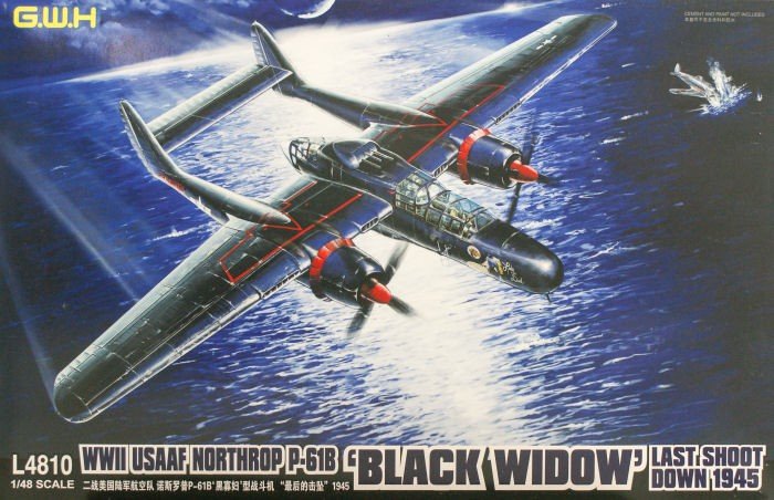 Great Wall Hobby L4810 Northrop P-61B Black Widow 1/48