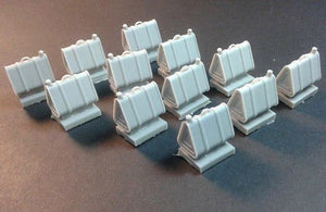 Panzer Art RE35-439 Boîtes triangulaires allemandes de la Seconde Guerre mondiale (12 pièces) 1/35 – image 2