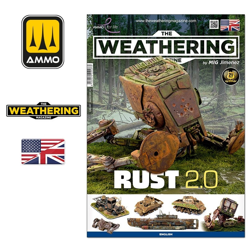 Ammo of Mig 4537 THE WEATHERING MAGAZINE 38 - Rust 2.0 (Anglais)