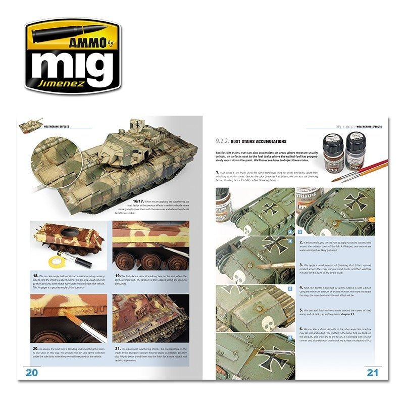 AMMO of Mig Jimenez 6153 ENCYCLOPEDIA OF ARMOUR MODELLING TECHNIQUES VOL. 4 - WEATHERING (English) – immagine 3