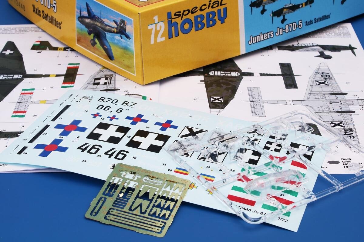 Special Hobby 72448 Junkers Ju-87D-5 ‘Axis Satellites’ 1/72 – imagen 10