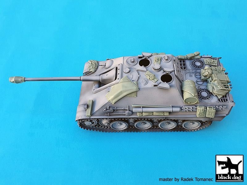 Black Dog T35230 Jagdpanther accessories set 1/35 – imagen 4