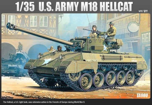 Maquette Academy 13255 M18 Hellcat au 1/35
