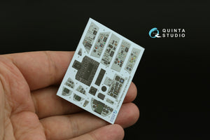 Quinta Studio QD48573 MiG-31M 3D-Printed &amp;amp; coloured Interior on decal paper (Hobby Boss) 1/48 – immagine 4
