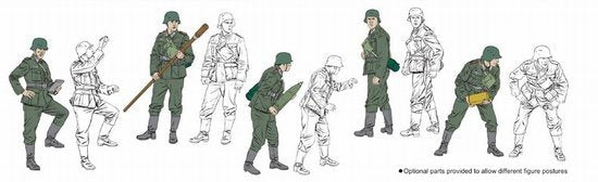 Dragon 6461 German Field Howitzer Crew 1/35 – Bild 3
