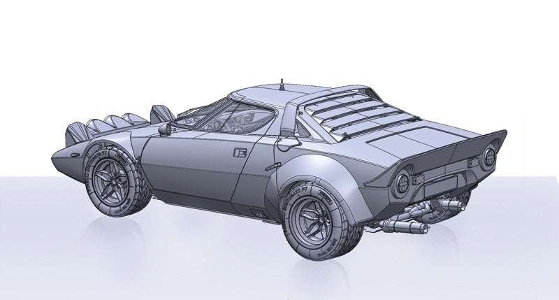 Italeri 4714 Lancia stratos HF Gr.4 Monte Carlo 1977 1/12 – immagine 19