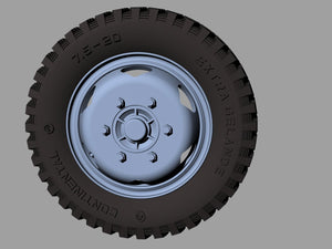 Panzer Art RE35-374 Opel Blitz road wheels early (gelande pattern) 1/35 – imagen 3