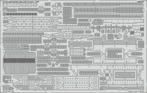 Eduard 53323 USS Gambier Bay CVE-73 partie 1 HASEGAWA 1/350