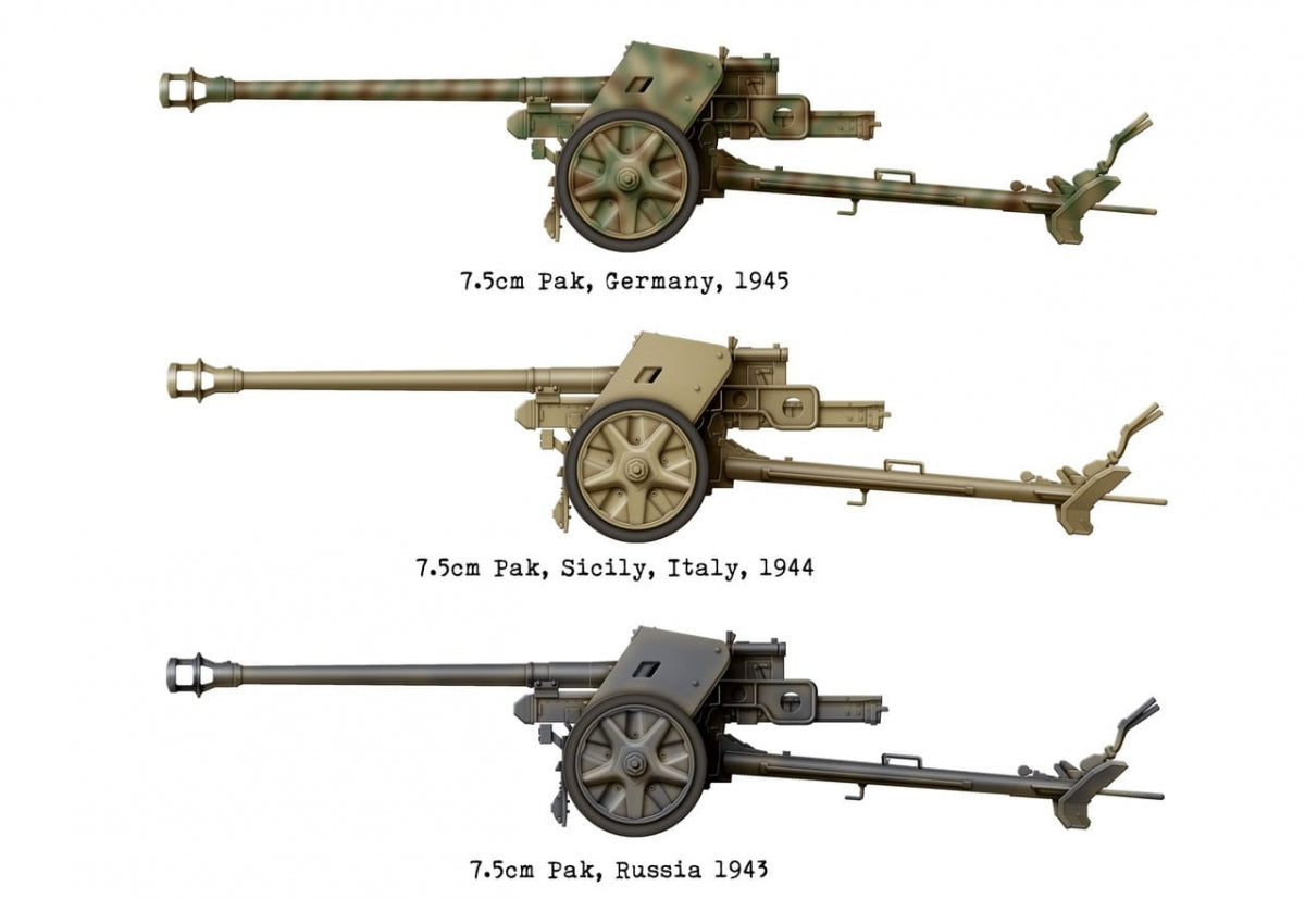 Das Werk DW16020 allemand 7,5 cm PaK40 (moyen/tardif) 1/16  – image 3