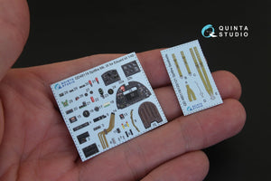 Quinta Studio QD48119 Spitfire Mk.IX 3D-Printed &amp;amp; coloured Interior on decal paper (for Eduard kit) 1/48 – zdjęcie 2