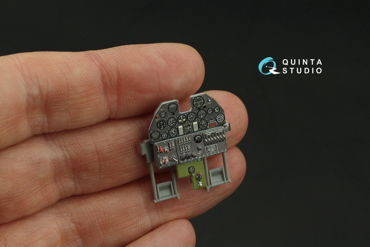 Quinta Studio QD32223 P-40M 3D-Printed coloured Interior on decal paper (Hasegawa) 1/32 – imagen 9