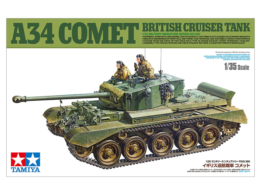 Tamiya 35380 Char de croisière britannique A34 Comet 1/35 – image 2