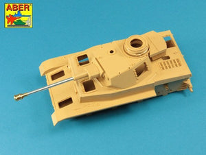 Canon allemand Aber 35L-046n de 75 mm pour Kwk 40 L/48 avec frein de bouche modèle ancien pour Pz.Kpfw. IV Ausf.G tardif - Ausf.H (1/35) – image 7