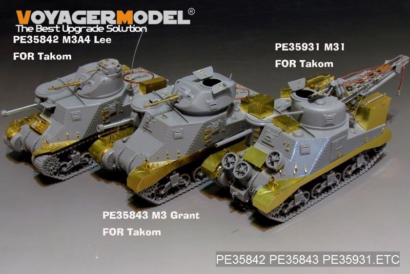 Voyager Model PE35931 WWII US M31 tank recovery vehicle For TAKOM 2088 1/35 – image 15